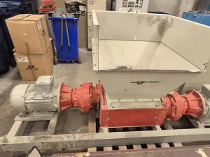 2010 Evashred EV 45E Twin-shaft Slow-speed Shredder