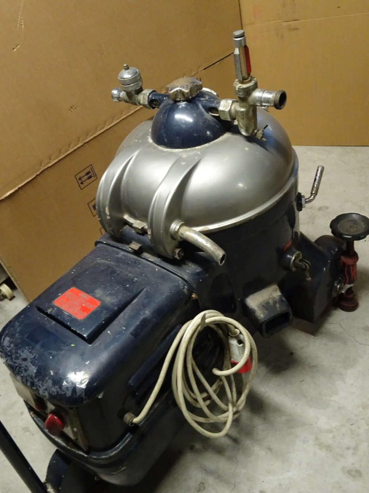 MANUAL CLEANING CLARIFIER CENTRIFUGE, MOD. “IMMA MICRO”, SECOND-HAND MACHINE - 2