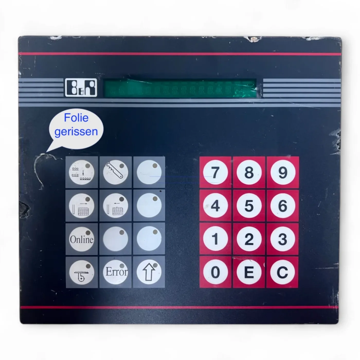 B&R Bediengerät BRRTM3-0 mit Display und RS232 Schnittstelle - 7