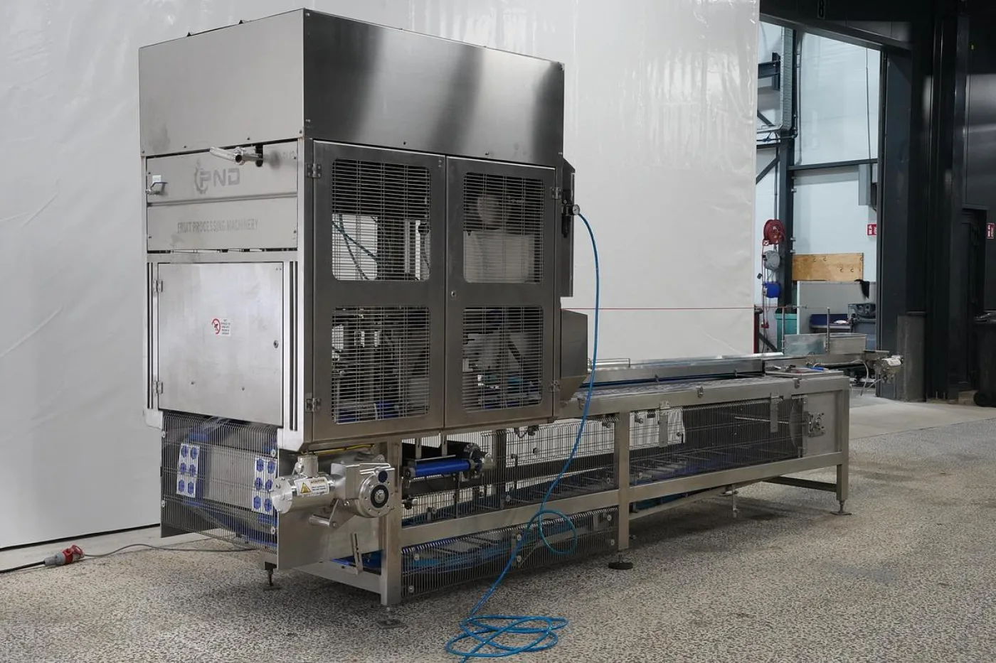 2021 PND Aardbeiensnijder type, De-clayx machine - 2