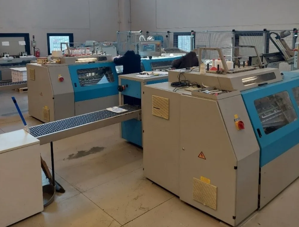 Muller Martini Ventura connect sewing line