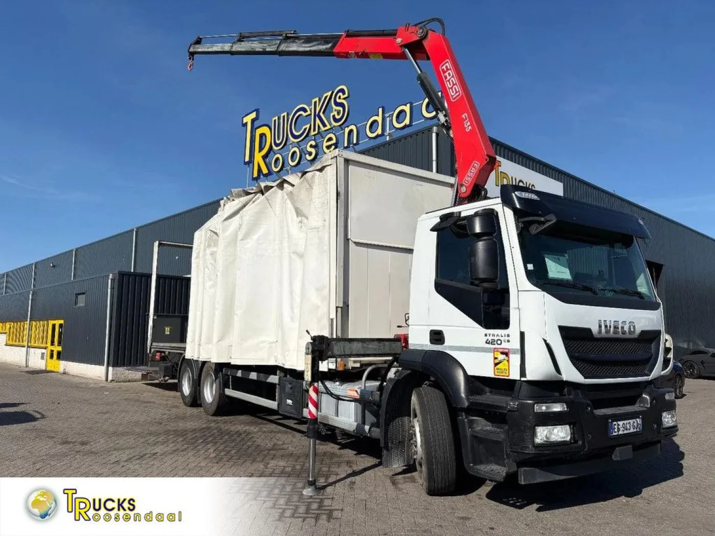 Iveco Stralis 420 + 6X2 + FASSI F 135 - 3X EXT. + REMOTE + EURO 6 + LOADLIFT - 1