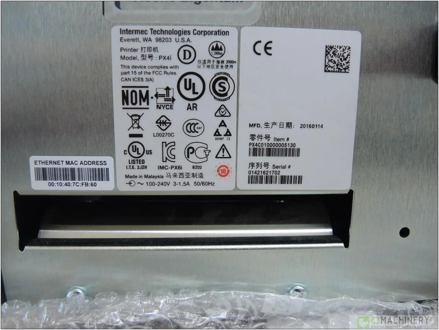2016 INTERMEC PX4i AI2469 - 4