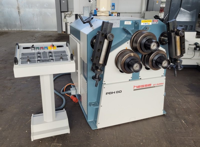 Profilbiegemaschine mit hydraulischer Walzenzustellung PBH 80