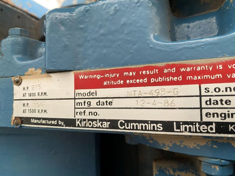 Cummins 138kVA