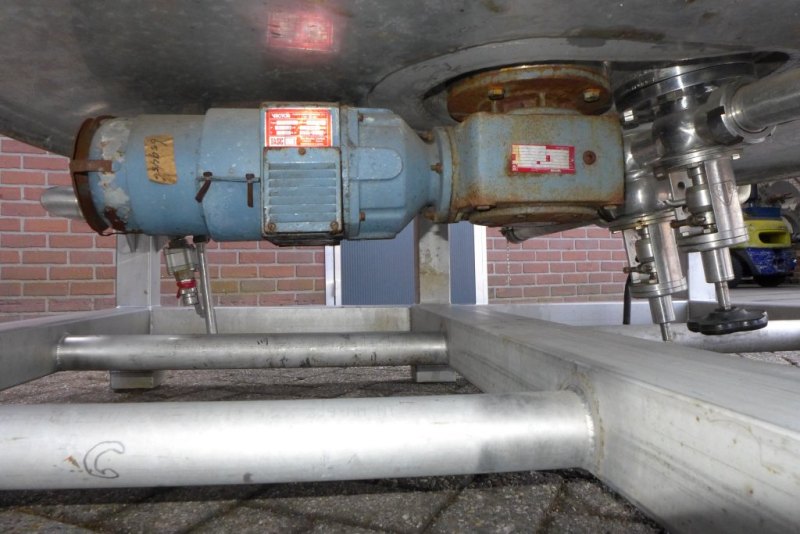 De Rijk RVS 1000 Ltr - Stirring vessel