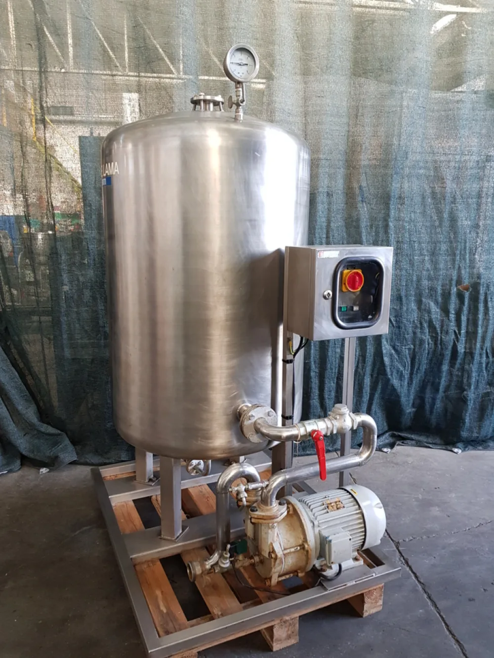 AUTOCLAVE CON POMPA DA VUOTO – DE LAMA – MOD. 600 LITRI