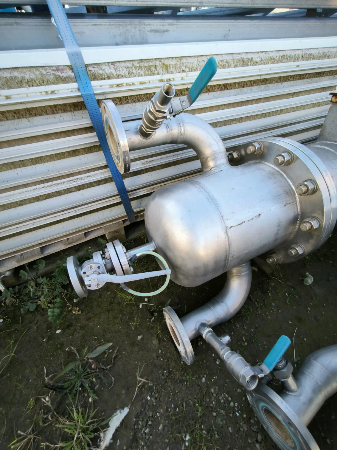 SEDITESA 316 STAINLESS STEEL VERTICAL EXCHANGER 16 m2 - 3