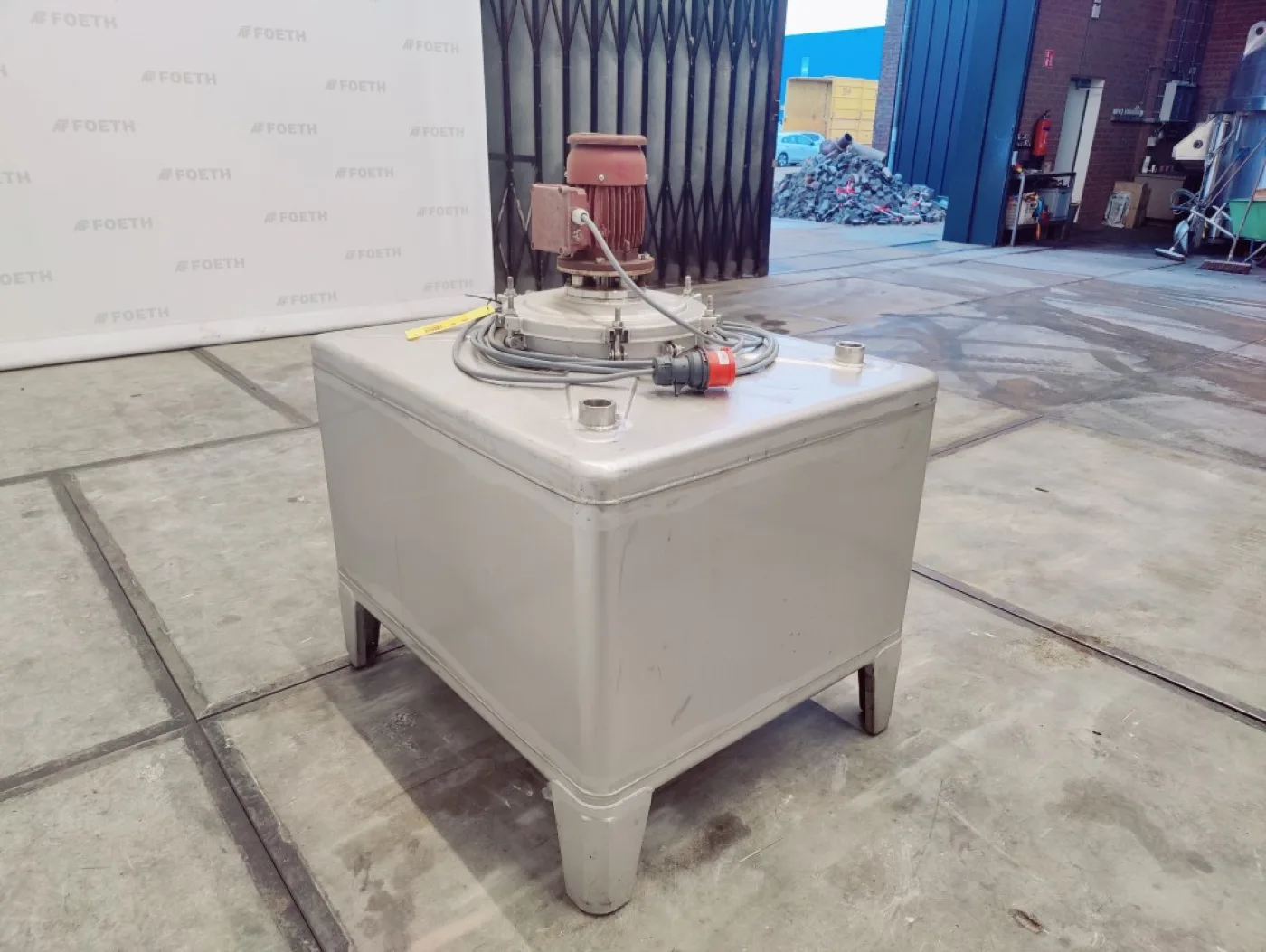 Umformtechnik 500 ltr. IBC - Vertical tank - 6