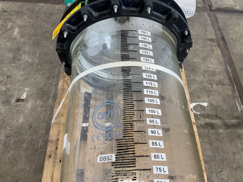 QVF Glasstechnik Vessel 150 L - Vertical tank