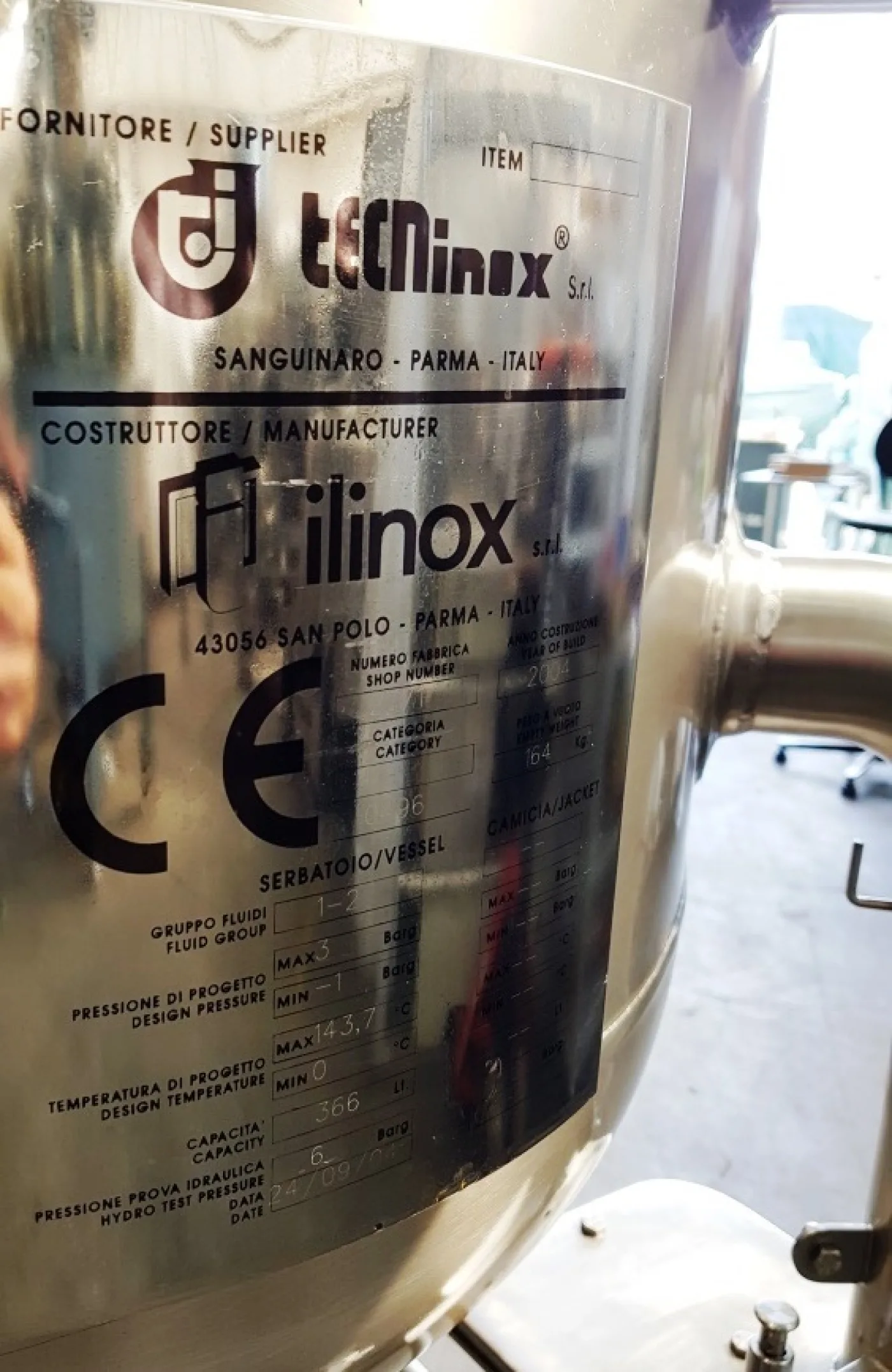 DISSOLUTORE CARRELLATO – TECNINOX ILINOX – MOD. 366 LT - 3