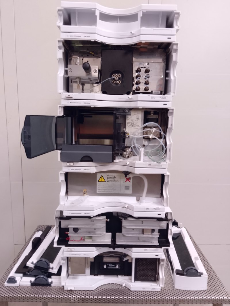 HPLC CROMATOGRAFIA LIQUIDA AD ALTE PRESTAZIONI – AGILENT – MOD. 1200 INFINITY SERIES