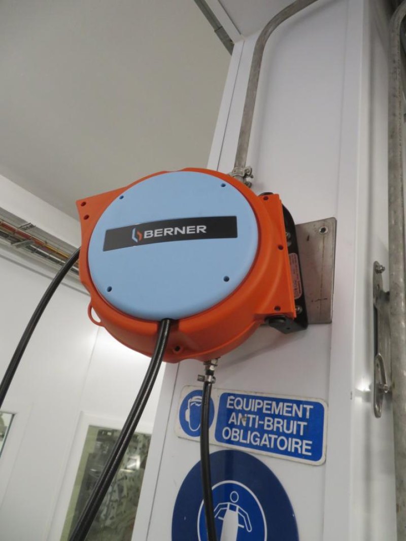 Berner Berner 10m Air Hose Reel- Remplissage Lines