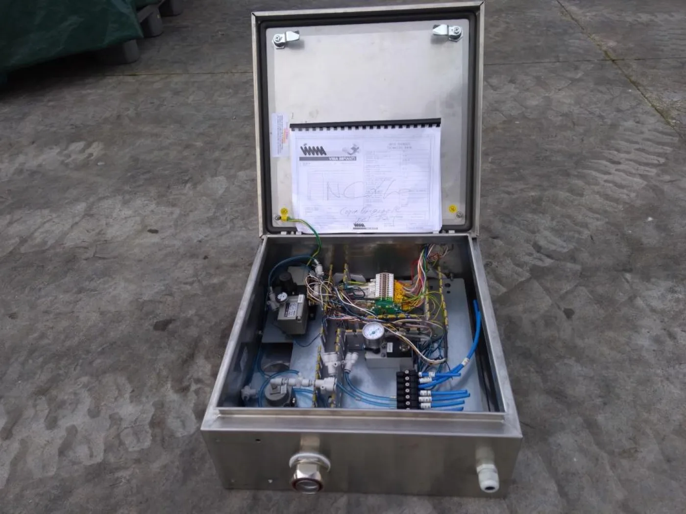 QUADRO COMANDO PRESSIONE – VIMA IMPIANTI - 4