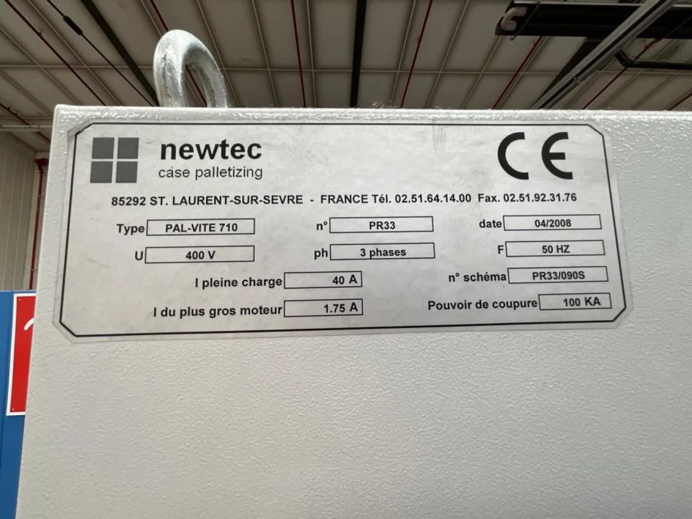 2008 Newtec Newtec PAL-VITE 710 Palletiser - Line 7 - 5