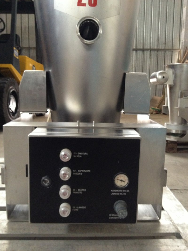 TRASFERITORE PER POLVERI E MATERIALI GRANULARI – ANDANTEX MOD. VACUSPEED VSP/25-P STD.
