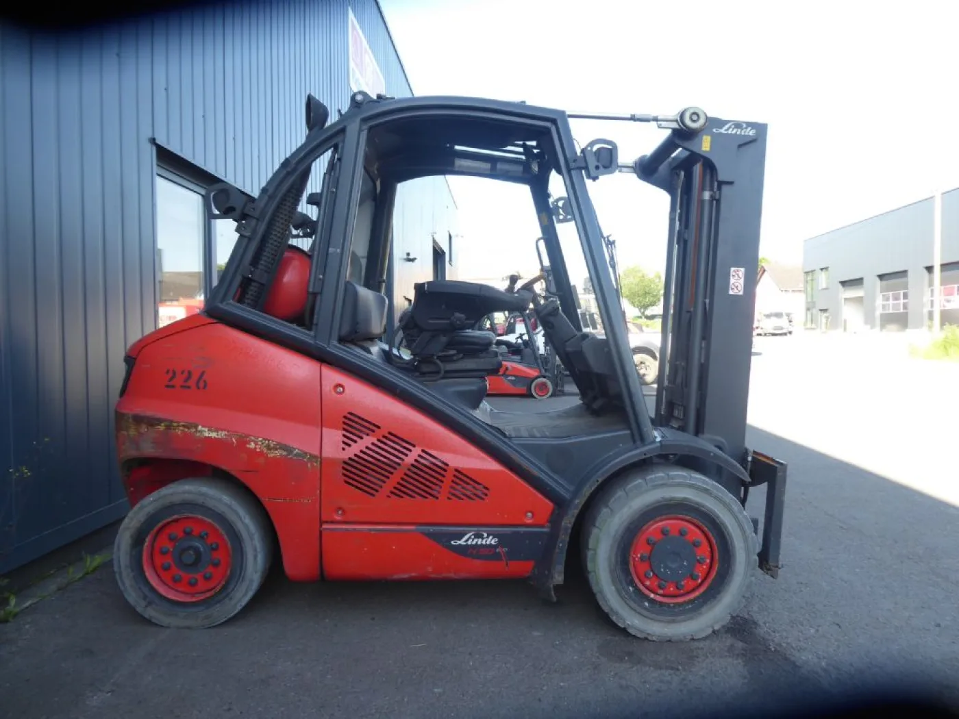 Linde H50T mit Motorschaden - 4