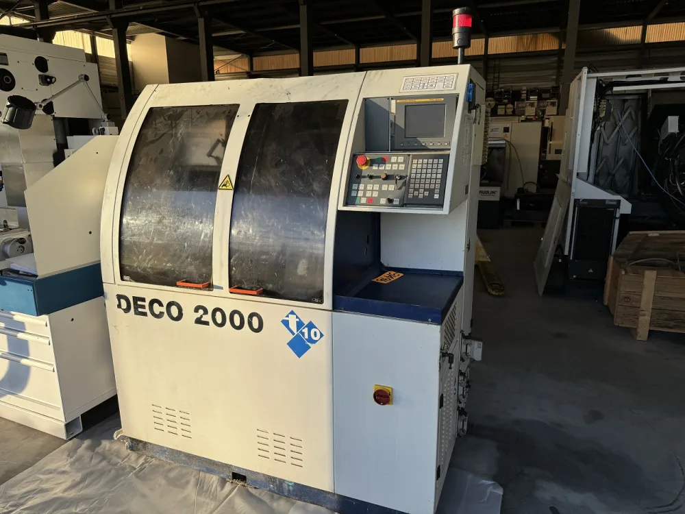 TOUR AUTOMATIQUE CNC TORNOS DECO 2000 – 10a