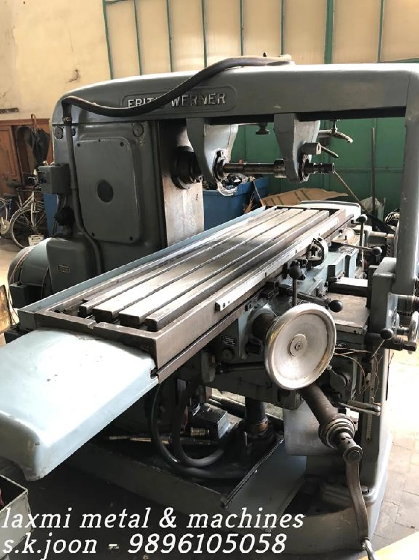 HORIZONTAL MILLING MACHINE, FRITZ WARNER - Laxmi Metal & Machines, Rohtak - 4