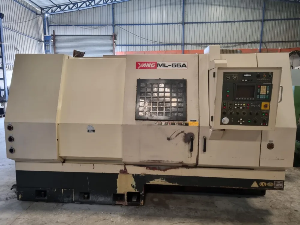 CNC LATHE, YANG - ML55A - Laxmi Metal & Machines, Rohtak