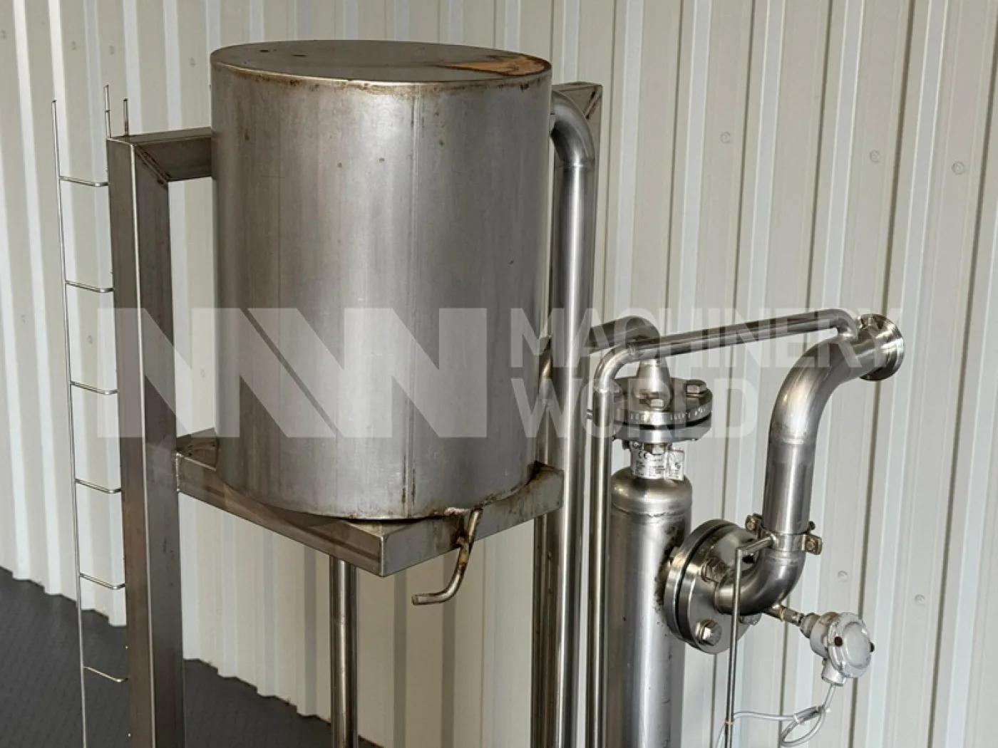 Shell-In-Tube Tubular Heat Exchanger – Steam Heater Skid with Pump - 5