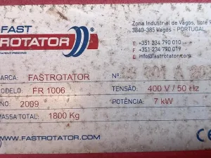 Máquina de virar perfis FASTROTATOR FR 1006