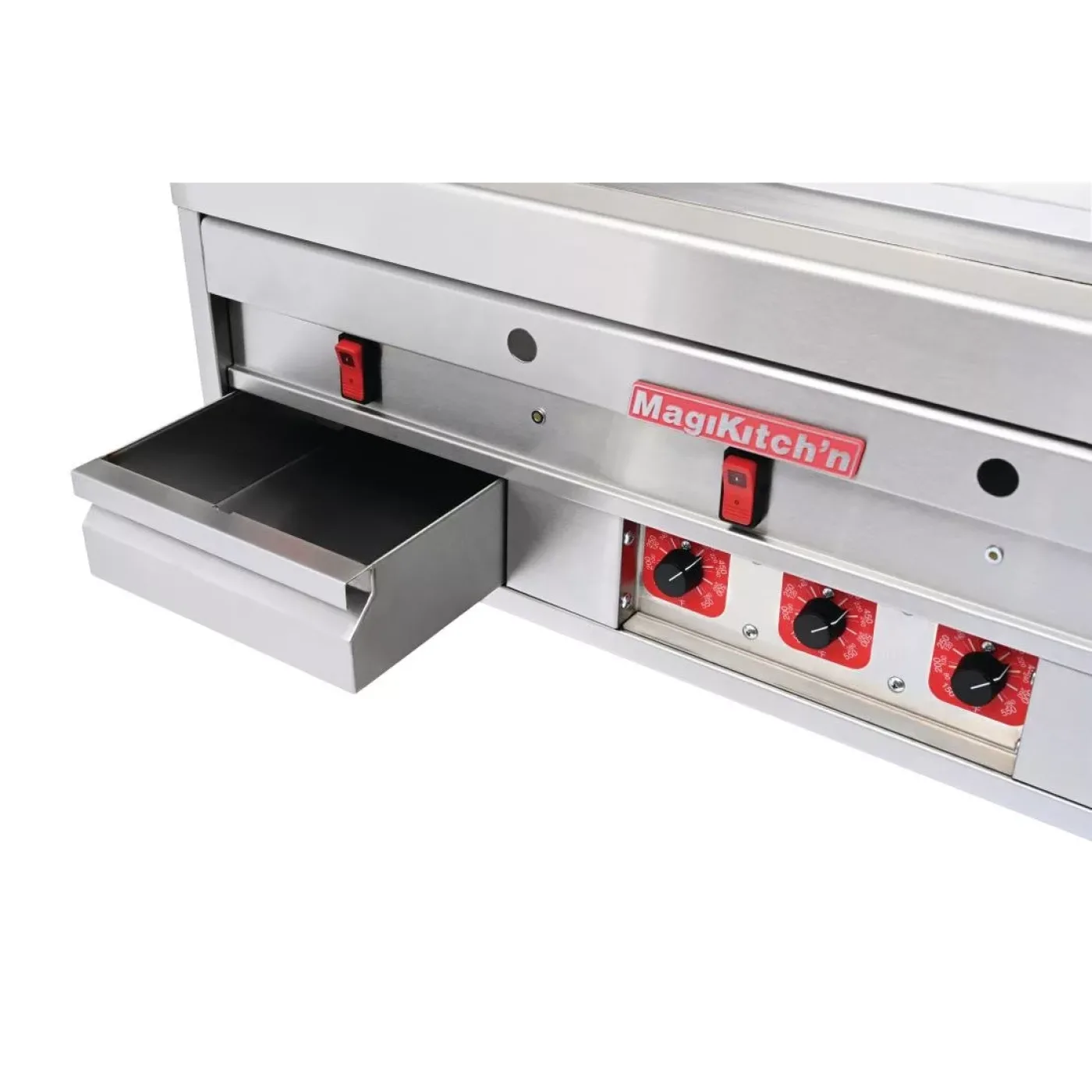 MagiKitch'n Heavy Duty Chrome Griddle MKE48 - islandcatering - 5