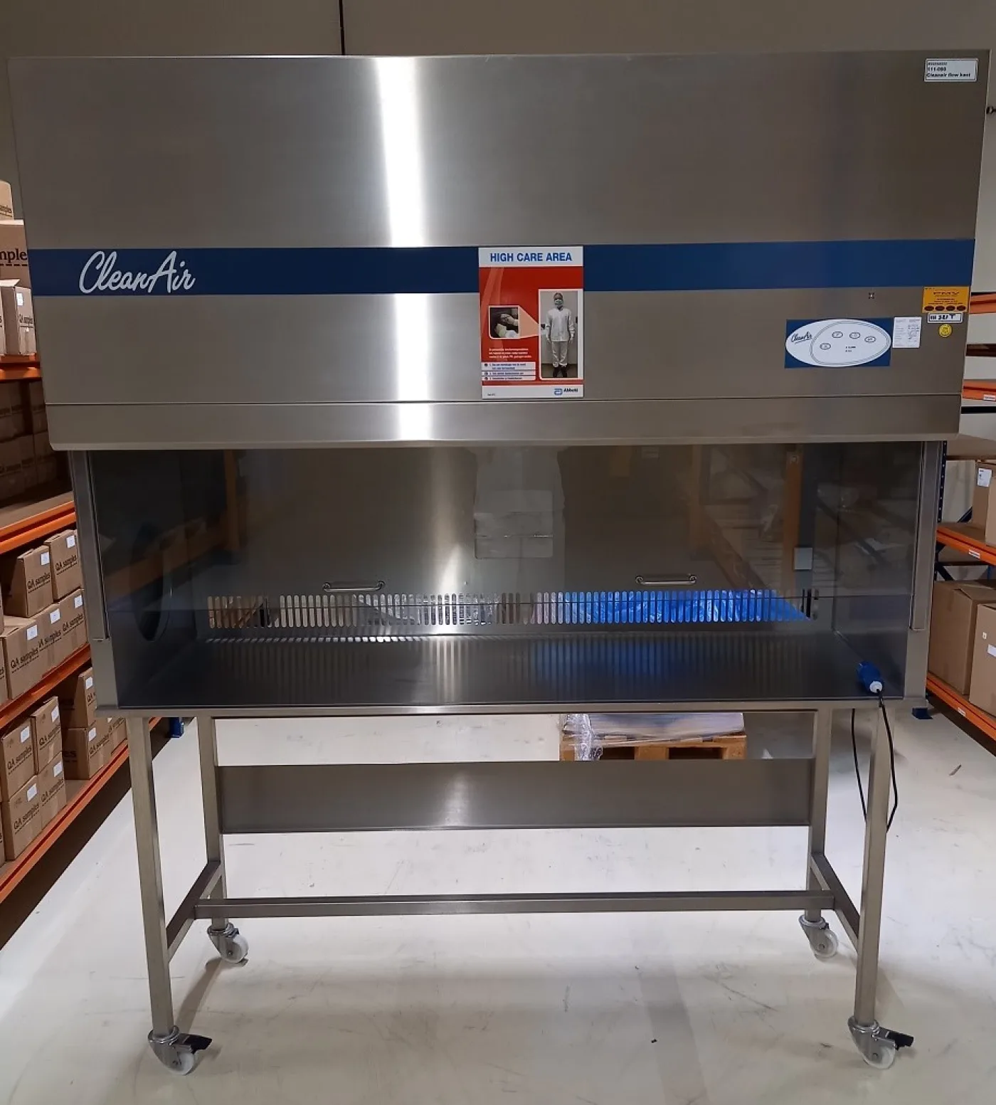 1472 - Used CleanAir DLF downflow LAF cabinet - 1