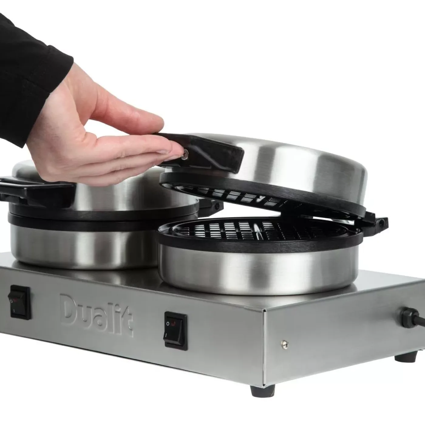 Dualit Double Waffle Iron 74002 - islandcatering - 6