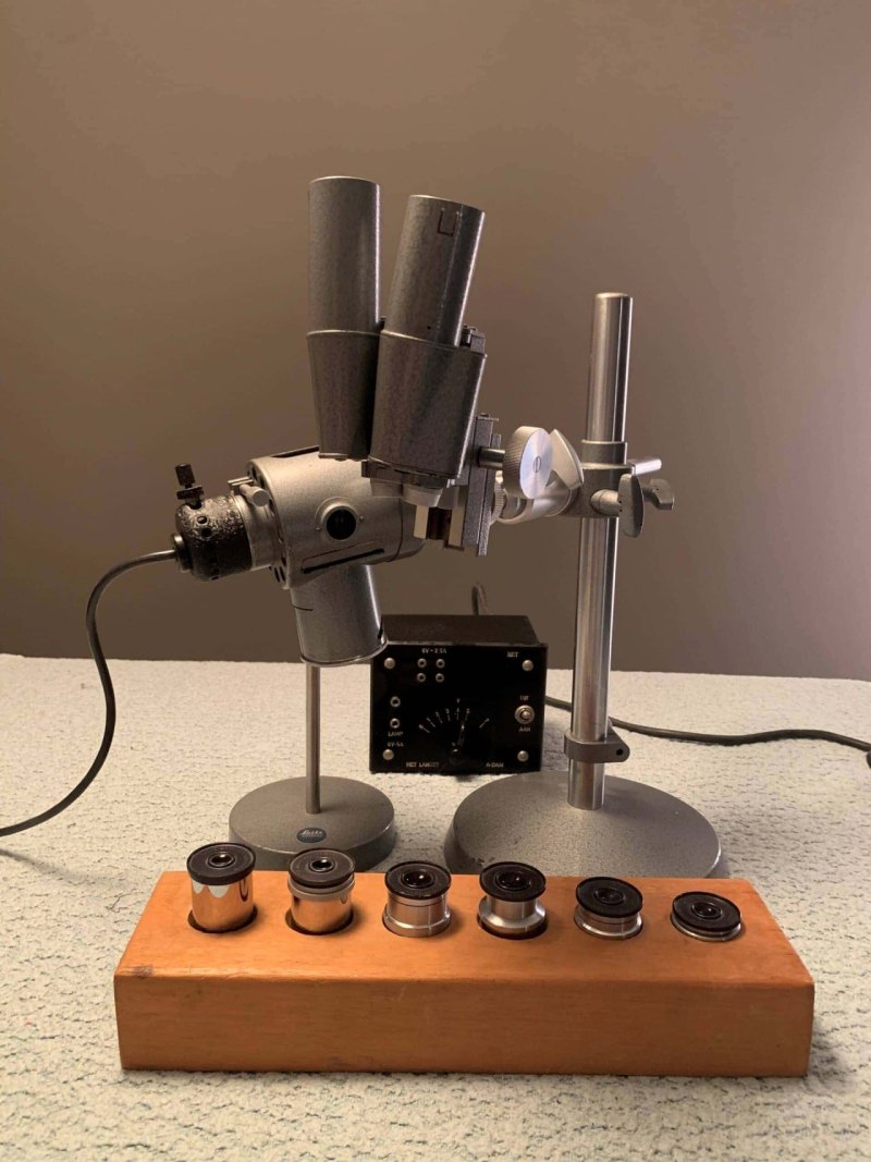 Leitz Stereomicroscoop