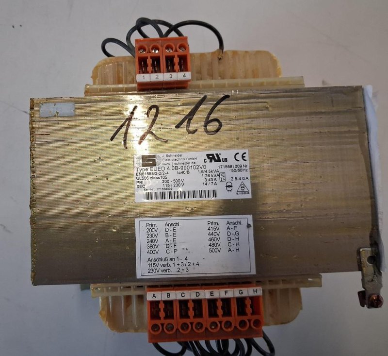 Schneider EUEDW 0,6B-990102V0 Steuer- und Trenntransformator