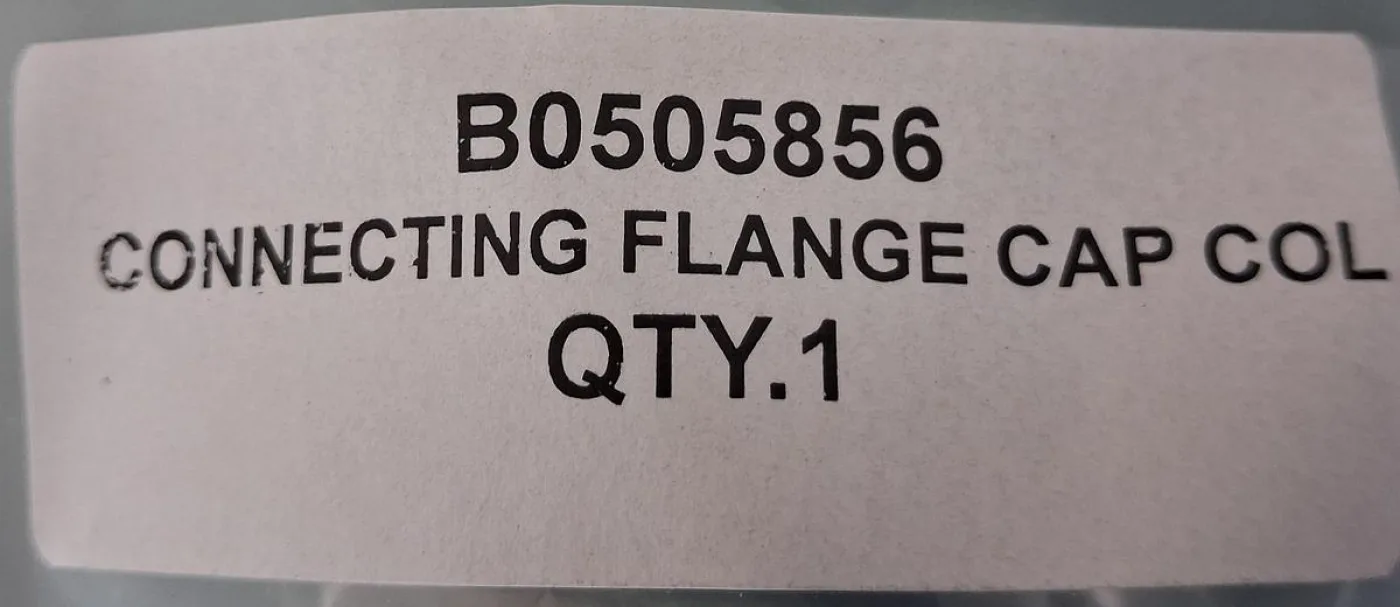 HP-C B0505856 Connecting Flange Cap COL - 4