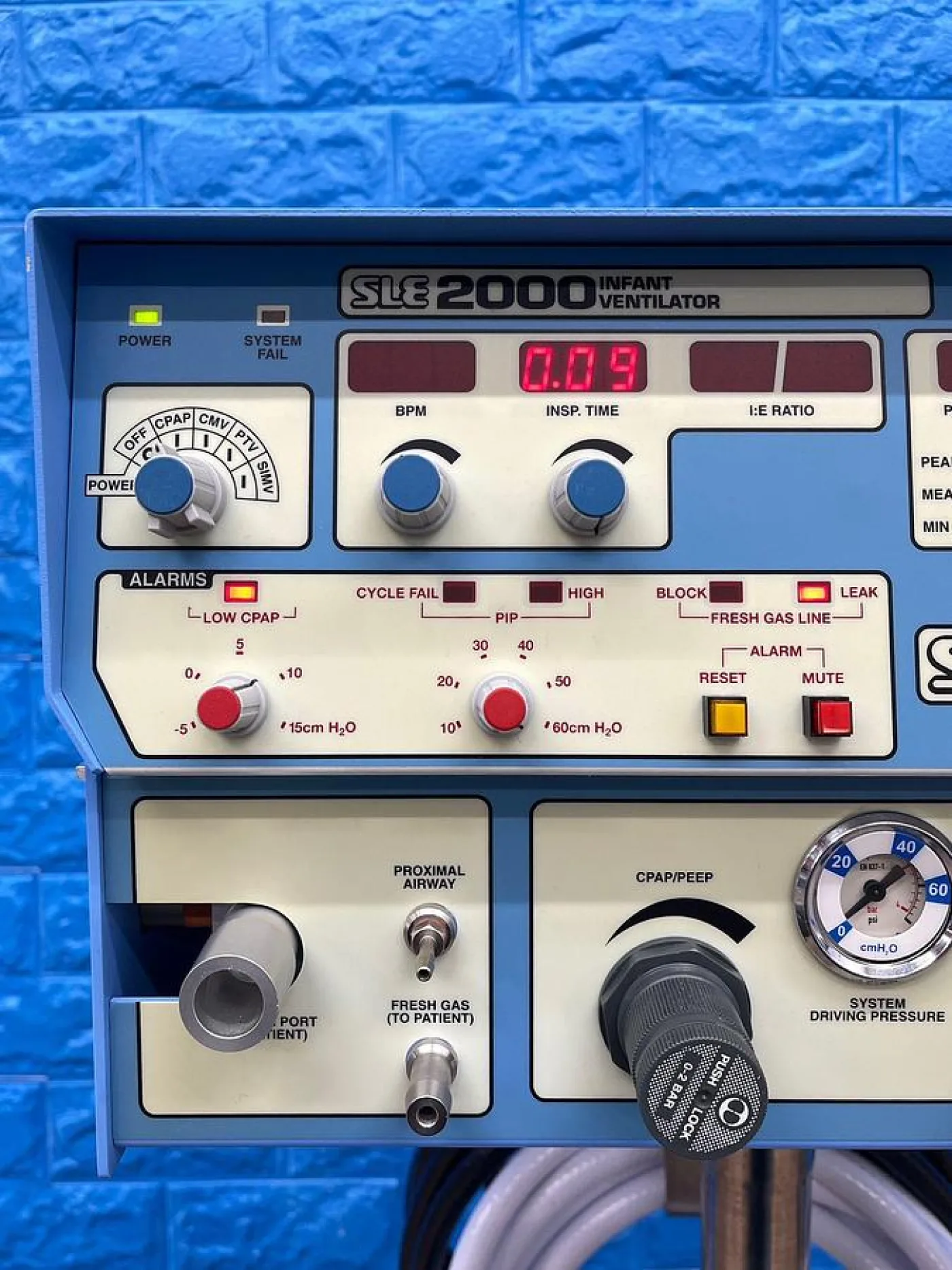 SLE 2000 Infant Ventilator, YOM: 2004 - 5