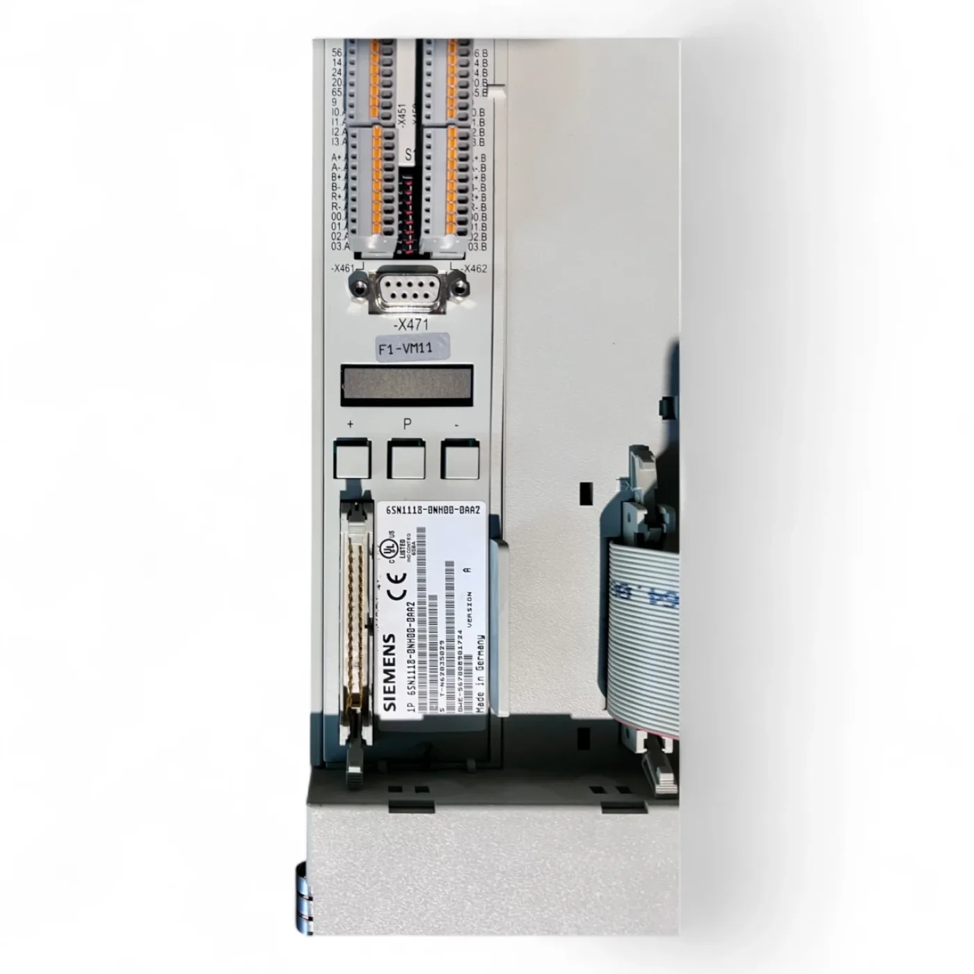 Siemens SIMODRIVE LT-Modul INT. 2×50 A 6SN1123-1AB00-0CA1 + Steuer-/Regelmodul 6SN1118-0NH00-0AA2 geeignet für IMA Maschinen) - 3