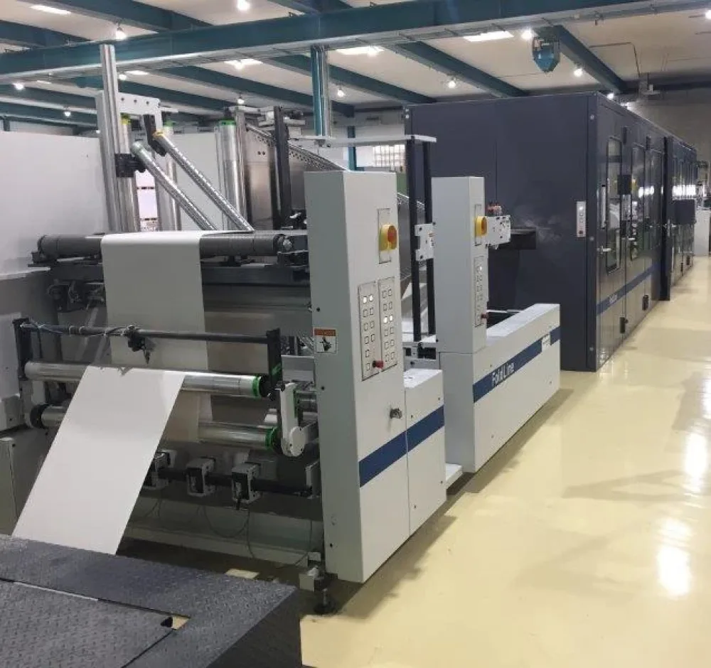 manroland FoldLine digital signature folder