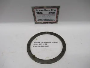 Spacer kroonwiel 5,0MM