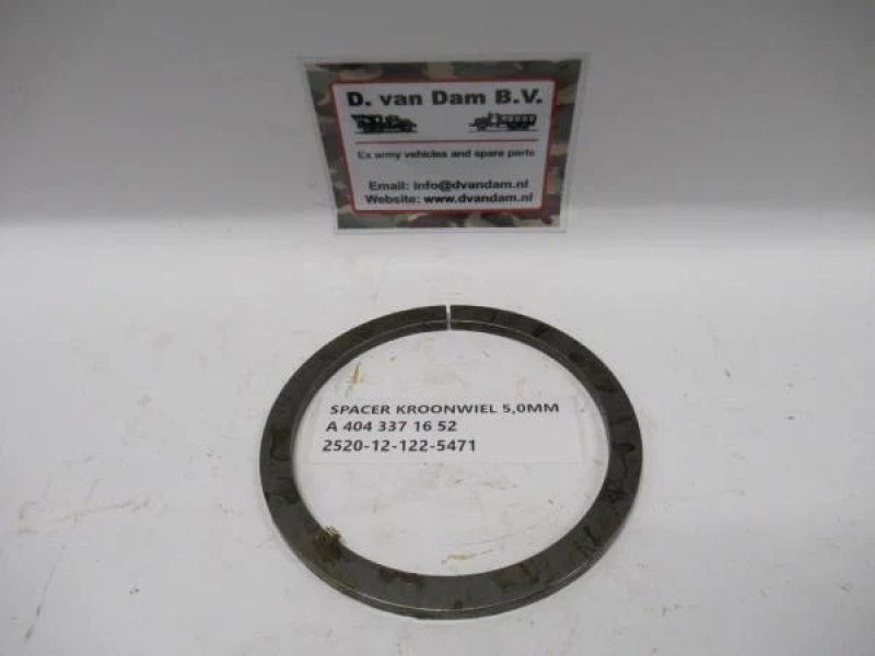 Spacer kroonwiel 5,0MM