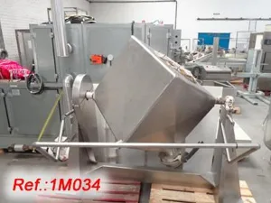 MEZCLADOR DE DADO DE 600L APROX. DE ACERO INOXIDABLE