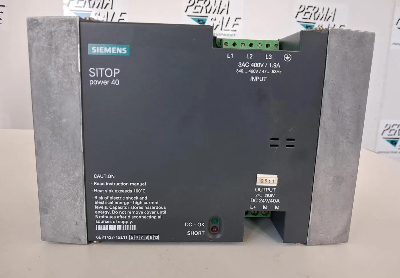 Siemens SITOP Power 40 Stromversorgung 6EP1437-1SL11 - 2