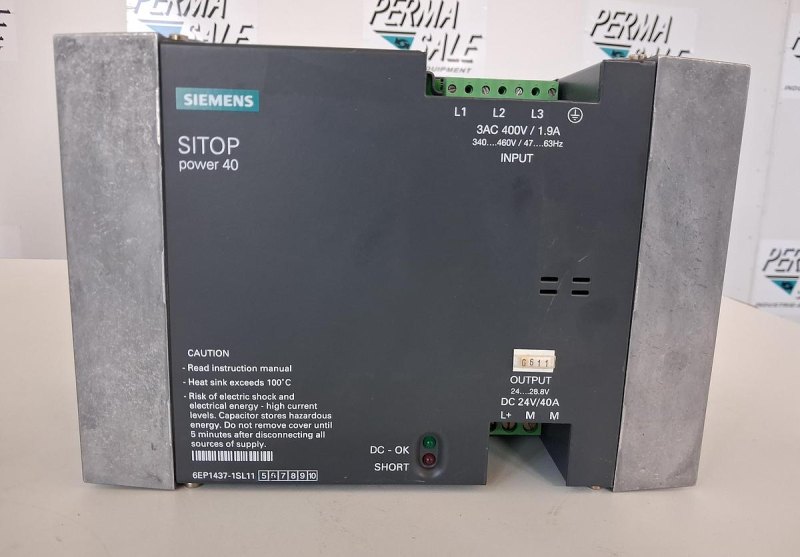 Siemens SITOP Power 40 Stromversorgung 6EP1437-1SL11