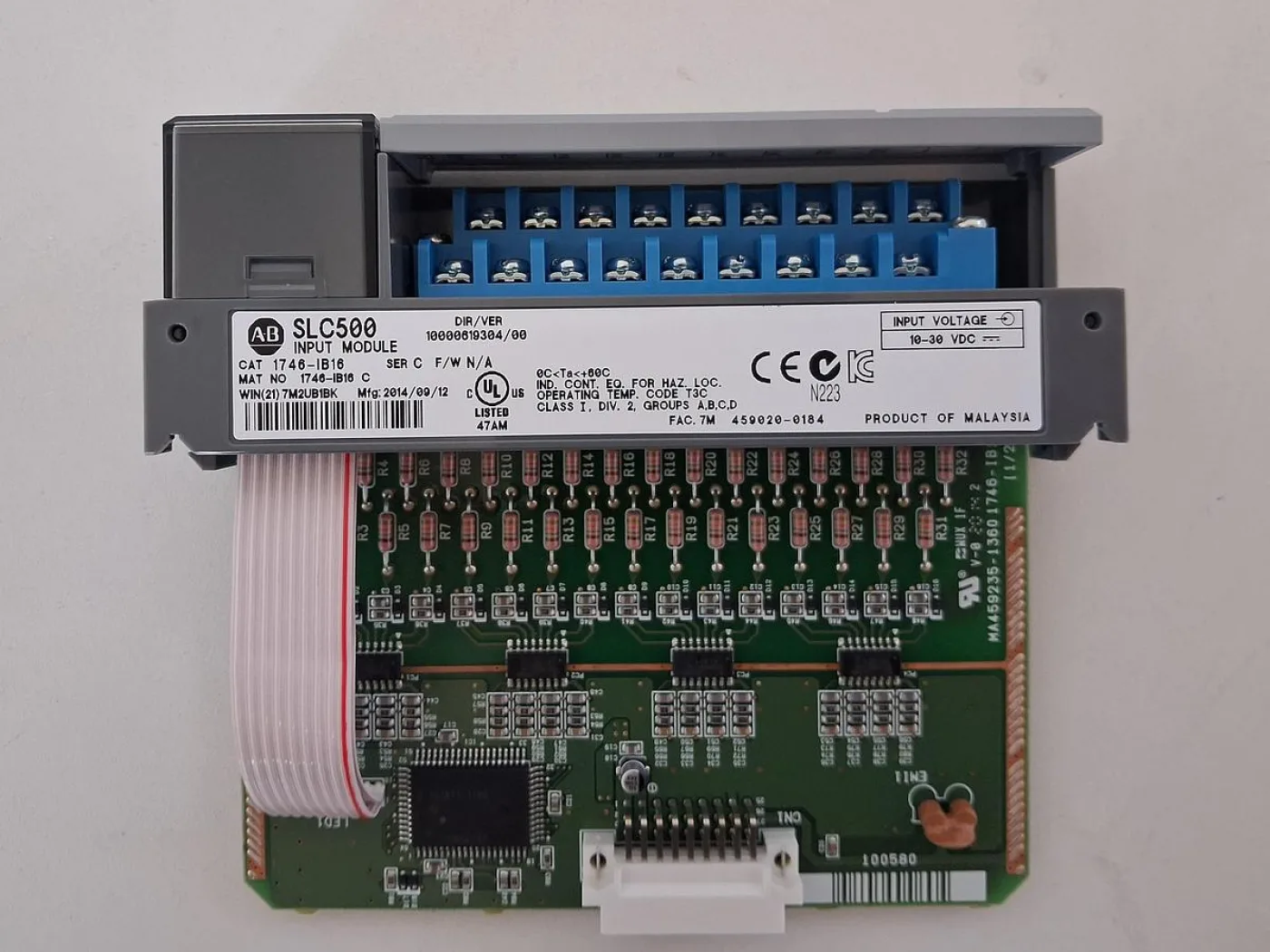 Allen-Bradley SLC 500 1746-IV16 DC Sink Input Module - 3