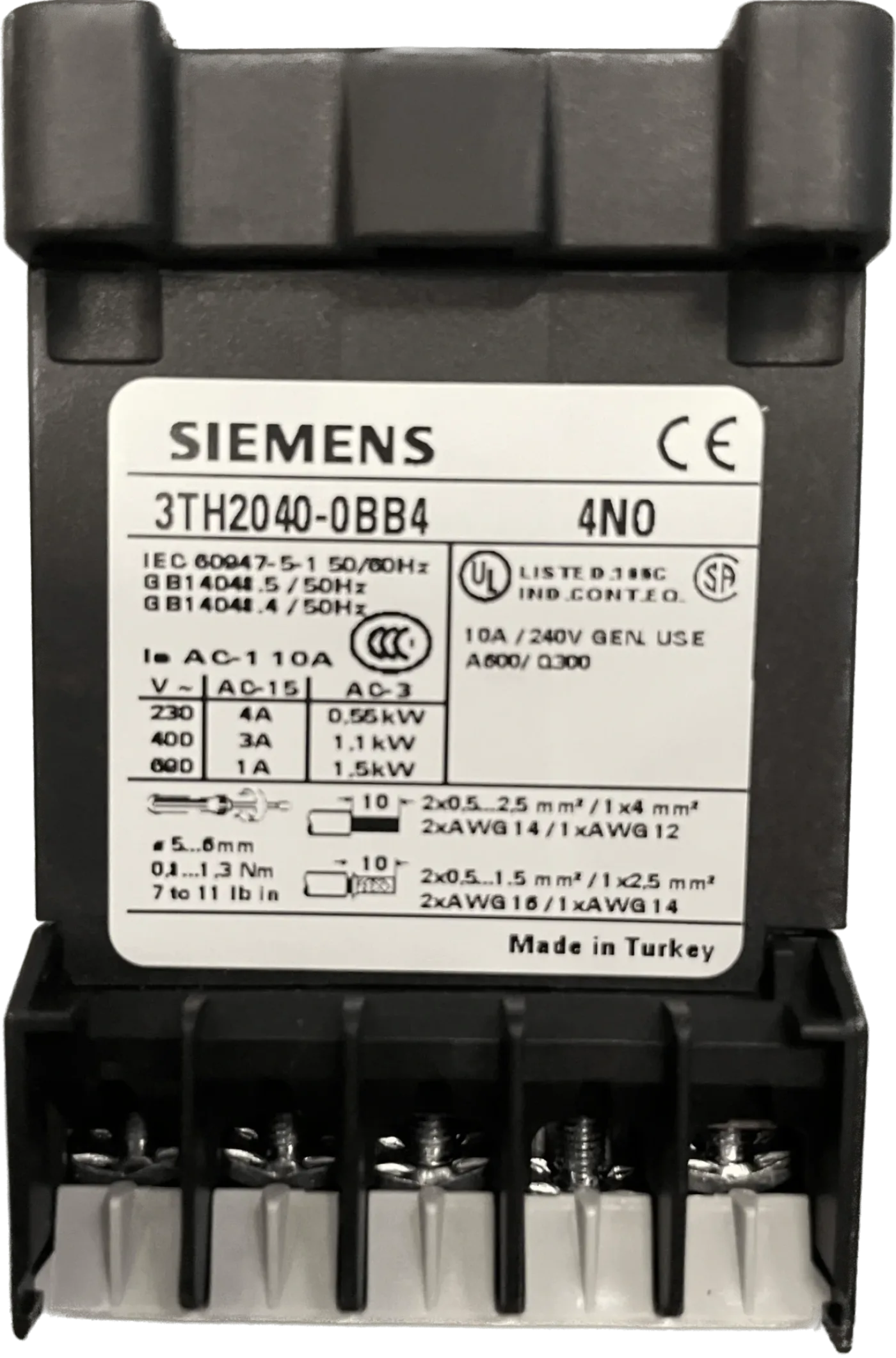 Siemens Hilfsschütz 3TH2040-0BB4 - 2