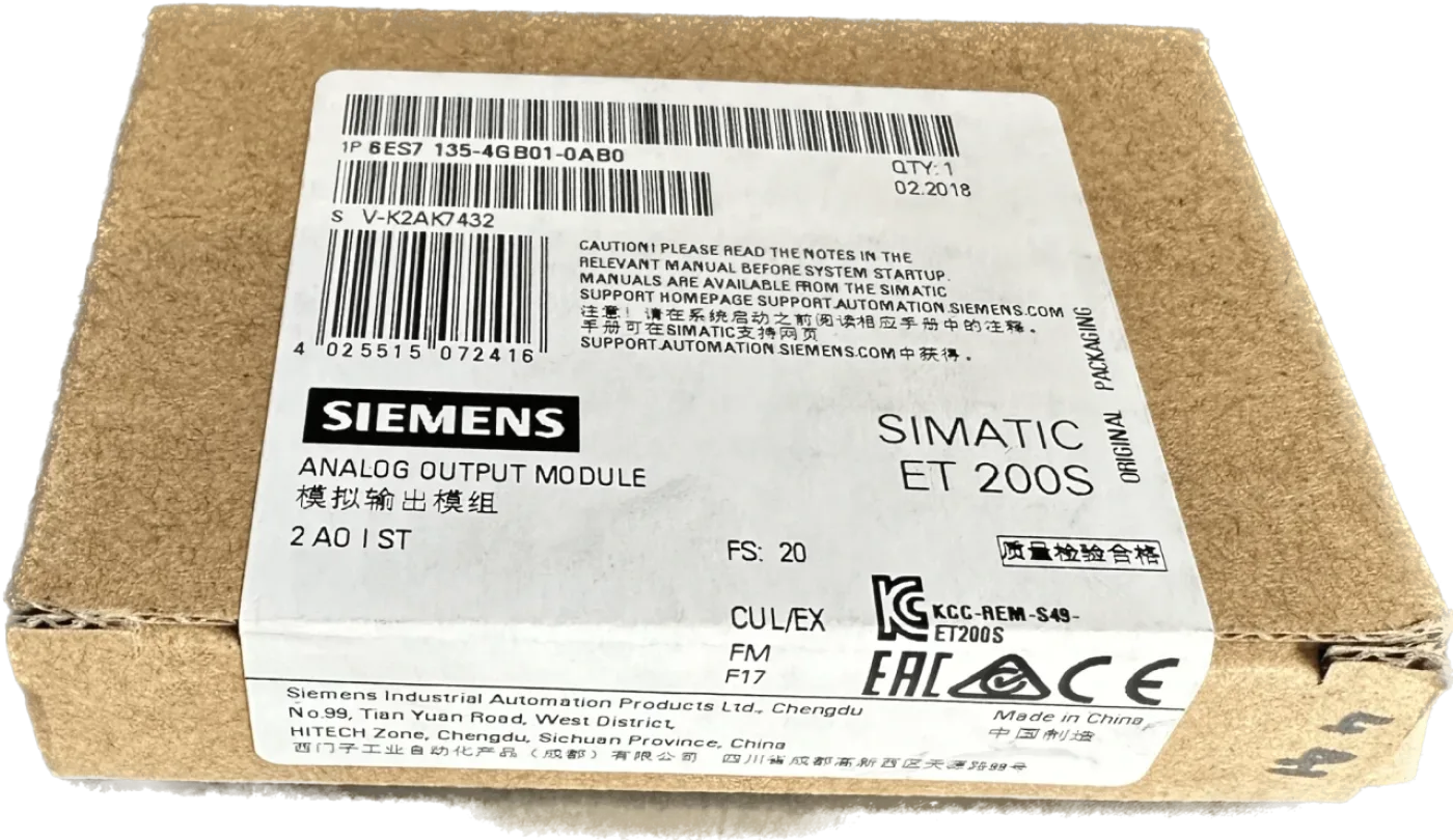 Siemens SIMATIC DP 6ES7135-4GB01-0AB0 - 1