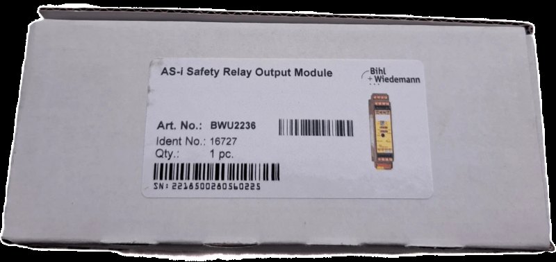Bihl+Wiedemann ASi Safety E/A Modul, IP20, 1SE/1SRA/1EDM