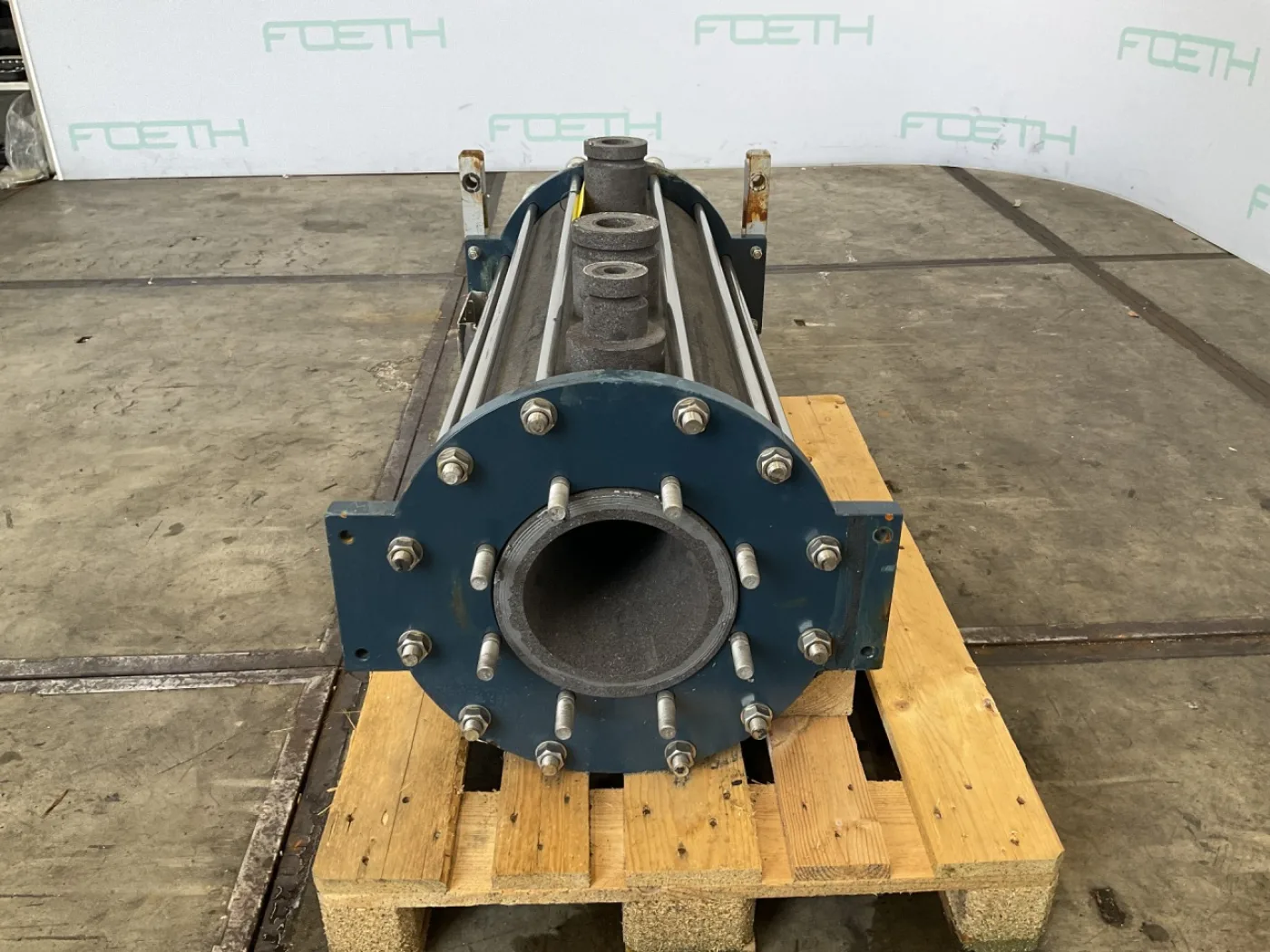 Gab Neumann Annular Groove graphite heat exchanger (22 l) - Shell and tube heat exchanger - 8