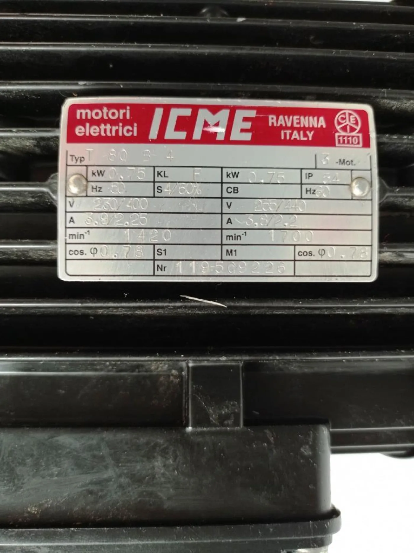 POMPA DEL VUOTO ROTATIVA – GALILEO TP – MOD. D28 - 5