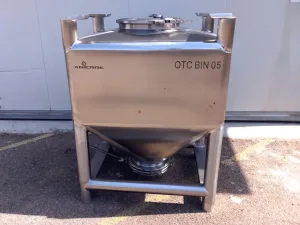 BIN ACCIAIO IBC (CONTENITORE PER MERCE SFUSA) – AGIERRE – MOD. OTC BIN 05