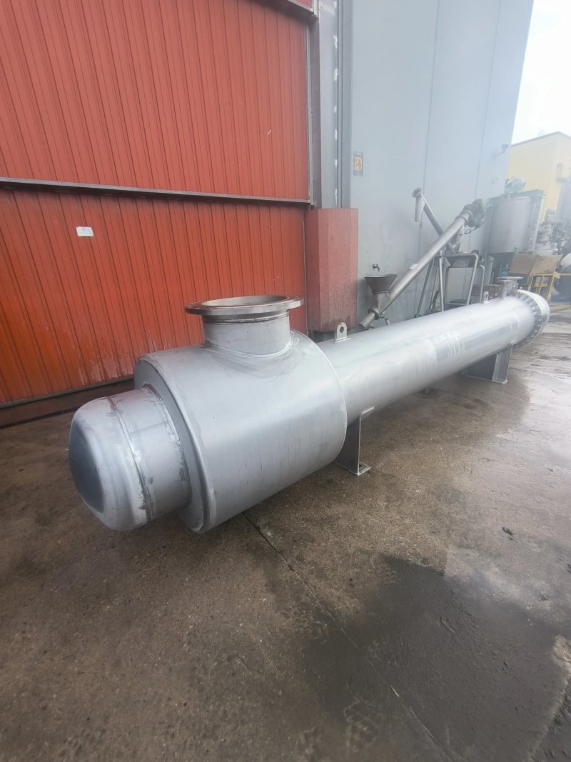 TUBULAR HEAT EXCHANGER MAFELCA STAINLESS STEEL 316L 43 m2