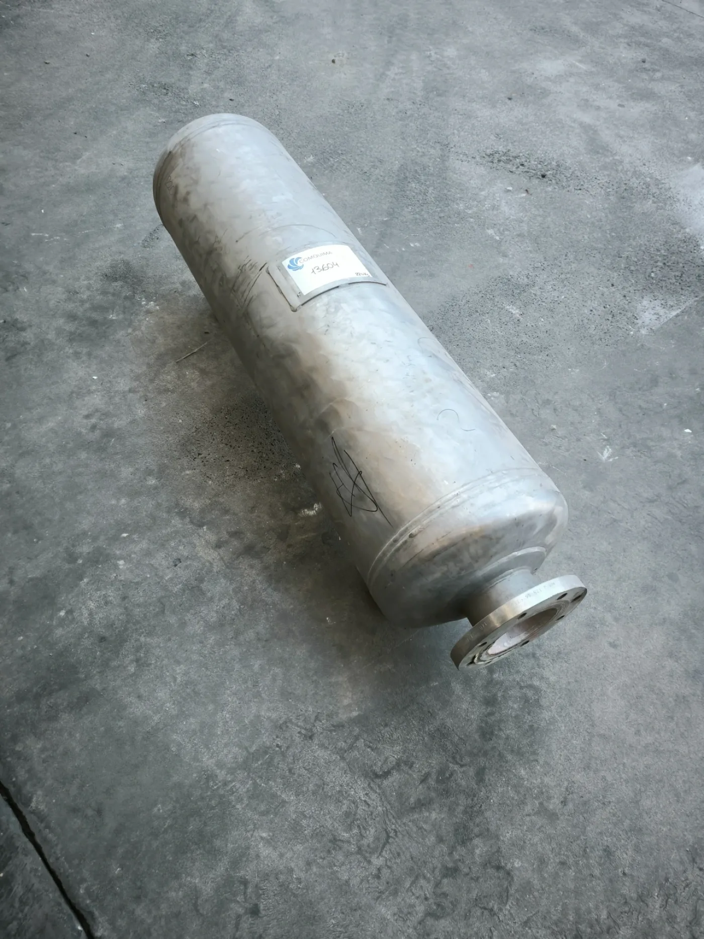 STAINLESS STEEL TUBULAR EXCHANGER 10,5 m2 - 2