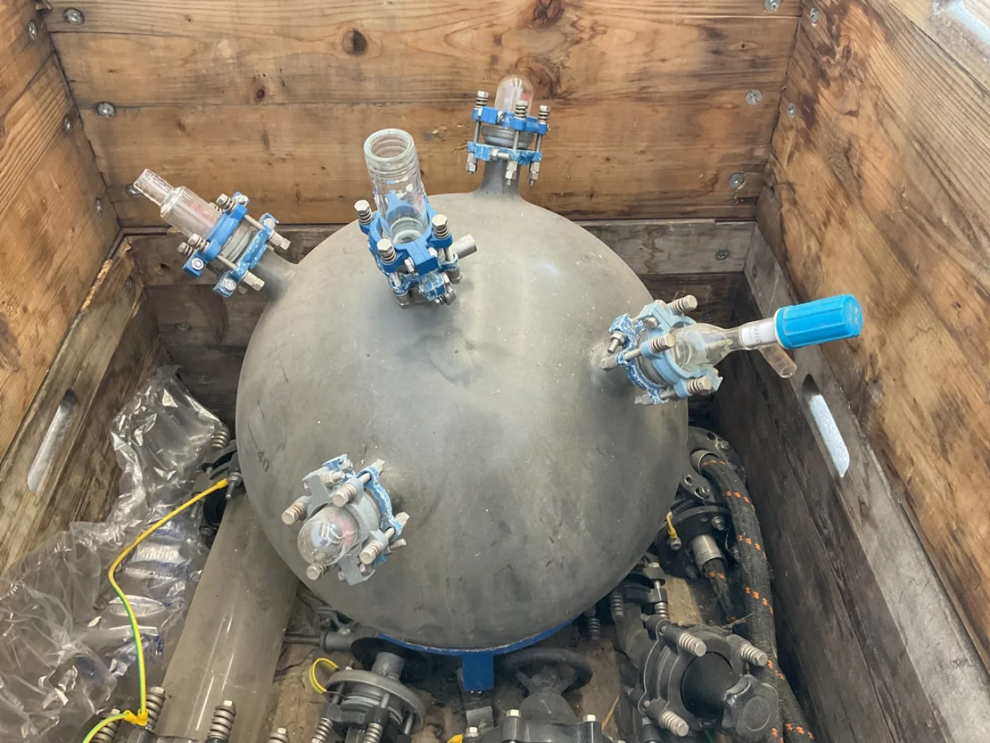 QVF Glasstechnik DSV300 WFE (Hastelloy C-22) - Film evaporator - 8